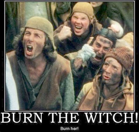 Burn the witch monty pytnon